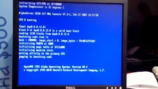 DEC AlphaServer DS10 booting OpenVMS 84 [upl. by Bunnie742]