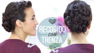 Recogido de trenzas romántico [upl. by Aldric]