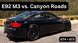 Why the e92 m3 is a canyon carver POV [upl. by Jahdol]