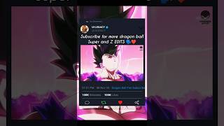 KAKAROT SON kakarot gohan beast anime dbs goku vegeta animeedit edit dbz trending dbs [upl. by Eenalem]