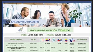 EPS0424 🗓️ Calendario Integrado Abril 2024 INA LATAM Amway 🌟 Emprendimisocial👍 [upl. by Acquah]