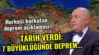 Övgün Ahmet Ercandan korkutan deprem açıklaması Tarih verdi 7 büyüklüğünde deprem [upl. by Sholes965]