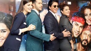 Dilwale Special Screening  Shahrukh Khan Kajol Varun Dhawan Kriti Sanon [upl. by Akiehsal]