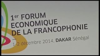 Ouverture du premier Forum Economique de la Francophonie [upl. by Eiknarf294]