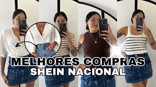 CHEGARAM MINHAS COMPRAS DA SHEIN NACIONAL l AS MELHORES DE TODAS 😱🤩 [upl. by Tergram]