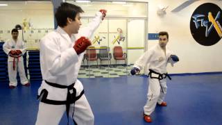 Treino Taekwondo ITF [upl. by Ymmit]