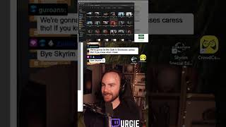 F Skyrim play Cyberpunk  urgie on Twitch Cyberpunk Gaming [upl. by Artamas]