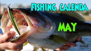 May fishing Calendar [upl. by Faustine]