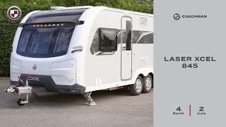 Coachman Caravan Company Ltd Laser Xcel 845 2024 Season [upl. by Ramiah]