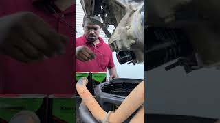 Kawasaki Ninja 650 Oil Filter Replacement [upl. by Ynohtna]