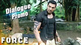 John Abraham Flaunts Biceps  Force Dialogue Promo [upl. by Yajeet204]