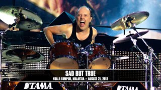 Metallica Sad But True Kuala Lumpur Malaysia  August 21 2013 [upl. by Ardnohsal]