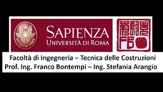 TECNICA DELLE COSTRUZIONI 15 10 22 lezione [upl. by Irakuy]