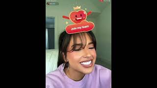 Becky G TikTok live beckyg live viral [upl. by Aniat]