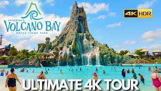 Ultimate 4K Tour of Universal Studios Orlando Volcano Bay 2024 [upl. by Tonie]