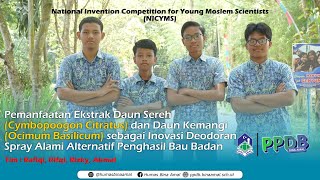 National Invention Competition for Young Moslem Scientist NICYMS 2023 [upl. by Jayme]