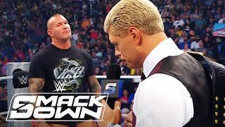 Randy Orton Wants Answers From Cody Rhodes  WWE SmackDown Highlights 92724  WWE on USA [upl. by Yreffeg]