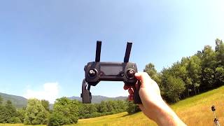 Drone DJI Mavic senza smartphone si ferma a 30 metri [upl. by Tiffy578]