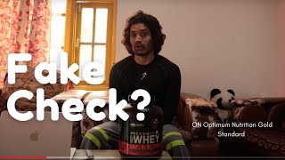 ON Optimum Nutrition Gold Standard How to Authenticate  Real or Fake check ✔️ [upl. by Erinn]