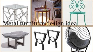 Metal furniture design idea brass diningtable chairs shelving homedecor interiordesign [upl. by German298]