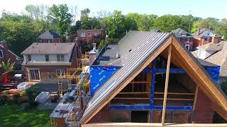 Luxury Modern Home Build  Vicwest Prestige 16quot Standing Seam Panels [upl. by Mastrianni269]