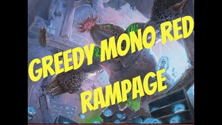 Greedy Mono Red RampageR TreasuresSTANDARDMTG Arena [upl. by Madanhoj]