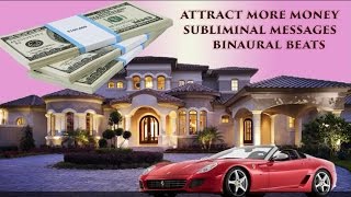 MONEY MAKING MINDSET ATTRACT MONEY  Master Money Manifestation Binaural Beats Subliminals [upl. by Saied]