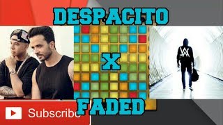 DESPACITO X FADED MASHUP  UniPad Cover [upl. by Doralyn332]