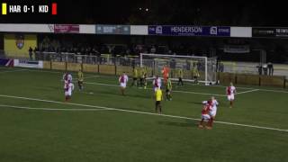 HIGHLIGHTS  Harrogate Town vs Kidderminster Harriers [upl. by Noyerb753]