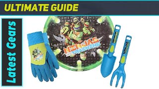 TMNT Gardening Kneeling Pad Tool Set  The Ultimate Ninja Turtle Garden Kit [upl. by Shaylyn]