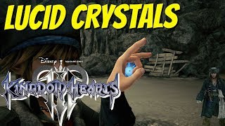 KINGDOM HEARTS 3  FASTEST WAY TO GET LUCID CRYSTALS [upl. by Atteuqram]