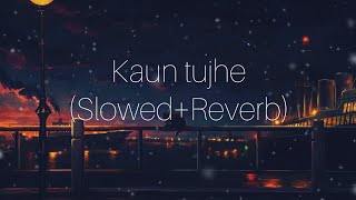 Kaun Tujhe SlowedReverb  Palak Muchhal  Sloverb lyrics [upl. by Dorothi]