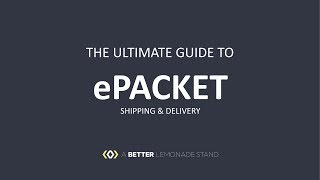 ePacket Tracking ePacket Shipping ePacket Delivery  Everything you Need to Know [upl. by Ennis]