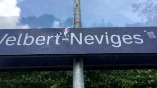 SBahnhof Velbert Neviges im Sommer [upl. by Nylrehs]