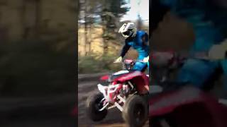 TRX250R Quad Shredding Moto Track 🚀 atv motocross shorts [upl. by Ojaras]