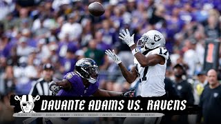 Davante Adams’ Best Plays From 110Yard Game vs Ravens  Raiders  NFL [upl. by Ained]