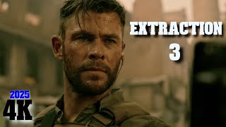 Extraction 3 Trailer 2 2025😍Chris Hemsworth Idris Elba  Netflix  Tyler Rake Returns  Fan Made [upl. by Nail]