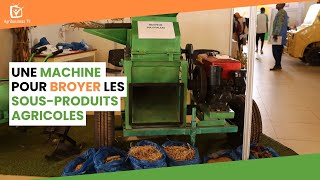 Découverte  Une machine pour broyer les sousproduits agricoles [upl. by Otila]