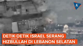 Detikdetik Israel Serang Hizbullah di Lebanon Selatan [upl. by Aleibarg]