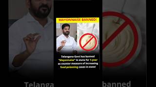 Mayonnaise banned by Telangana govt  Stop eating Mayonnaise or Mayo mayonnaise mayo [upl. by Lleinad]