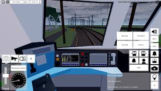 Roblox Trainways Carlington Line Racecourse to Clydeson [upl. by Fattal528]