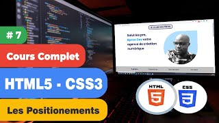 HTML et CSS Cours complet 7 Les positions et les layouts [upl. by Lindell288]