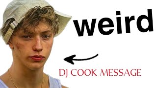 This youtuber responded to DJ Cooks hate djcook djlovesturbo [upl. by Maren941]