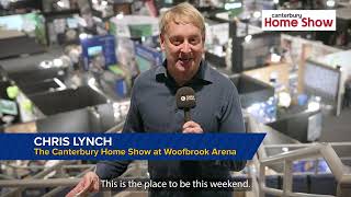 Chris Lynch Pops in to Visit the March Canterbury Home Show 2024 [upl. by Areek78]