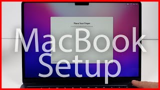 How To Setup The New MacBook Air M2  MacBook Air Setup Tutorial [upl. by Yrrag]