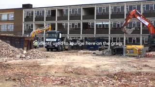 The start of the Demolition of Richmond upon Thames College [upl. by Tomasine]