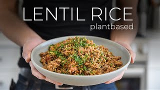 This one pot Lentil Rice Recipe will PAN OUT AMAZING [upl. by Sheeran729]