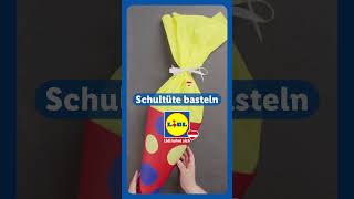 Schultüte selber basteln  DIY Schultüte in 8 Schritten [upl. by Ahc]