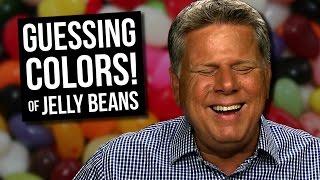 Blind Person Guessing Colors of Flavored Jelly Beans [upl. by Eenel93]