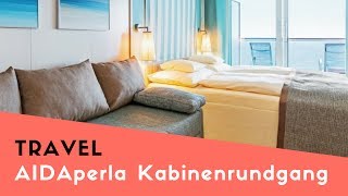 AIDAperla Kabinenrundgang [upl. by Ainola]